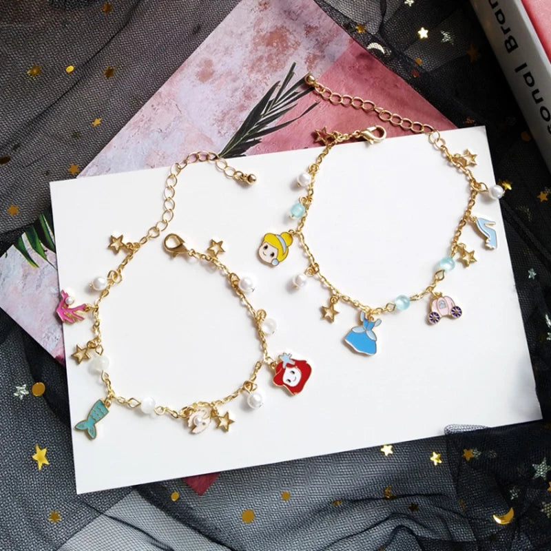 Pulseiras Princesa Disney Branca de Neve