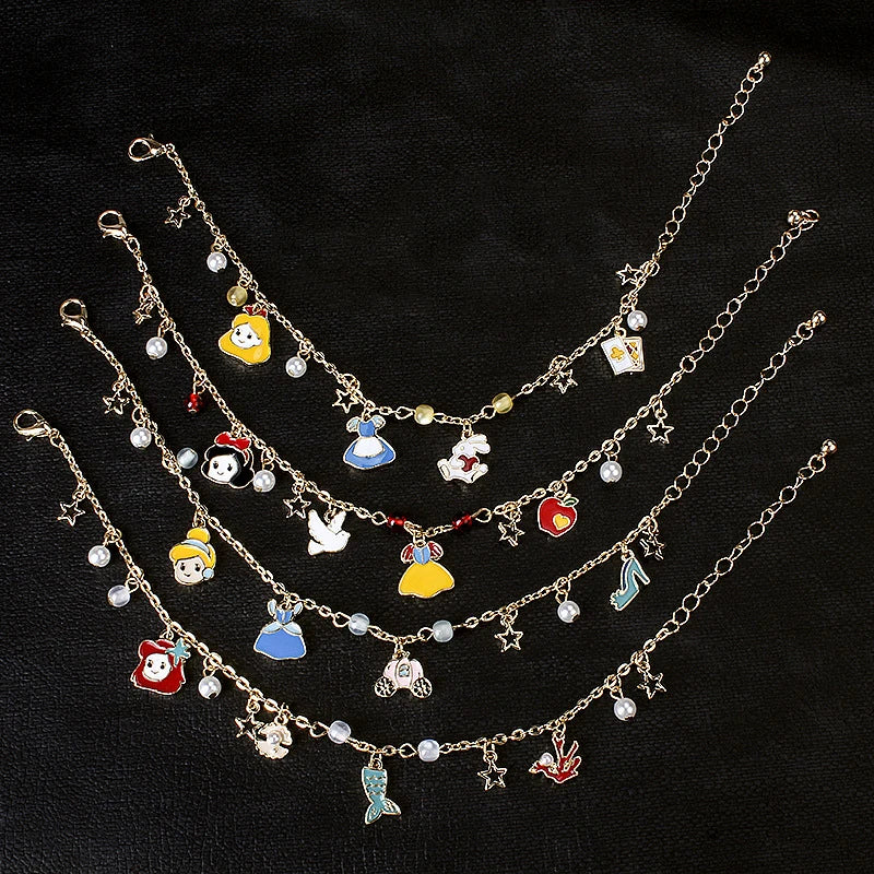 Pulseiras Princesa Disney Branca de Neve