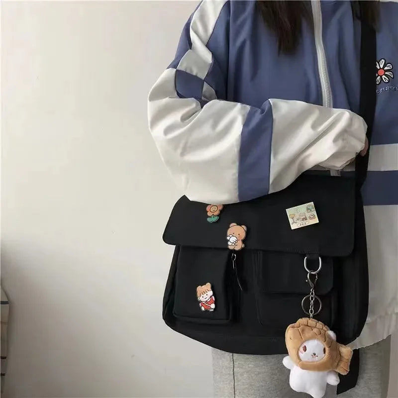 Bolsa de Ombro Estilo Harajuku