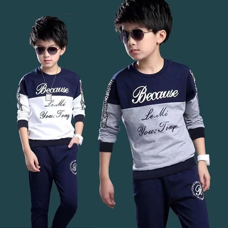 Conjunto Infantil Masculino Fashion para Outono