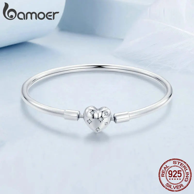 Pulseira Charm BAMOER Autêntica em Prata 925