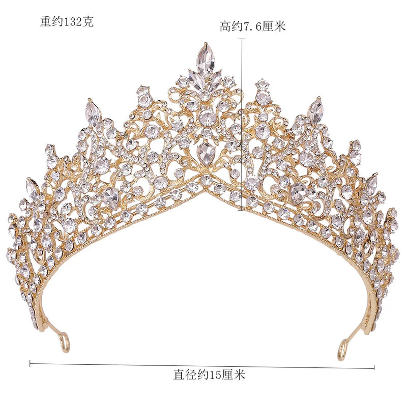 Tiara Barroca Elegante DIEZI