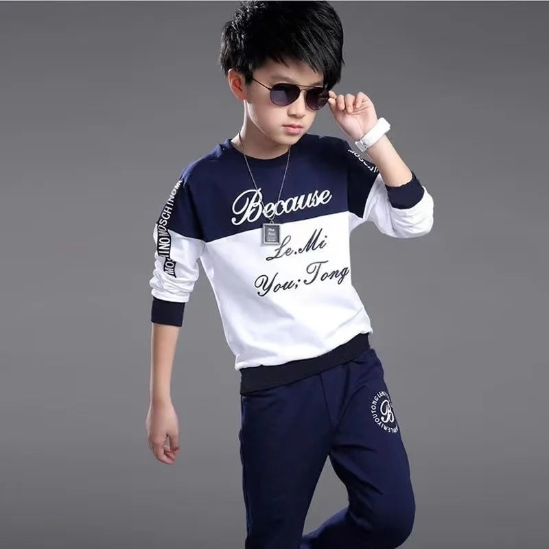 Conjunto Infantil Masculino Fashion para Outono