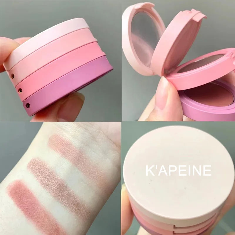 Paleta 3 em 1 de Maquiagem - Sombras Matte, Blush, Iluminador e Contorno em Uma Única Paleta